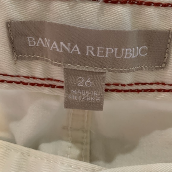 Banana Republic Cream Size 26 pants - Picture 4 of 8